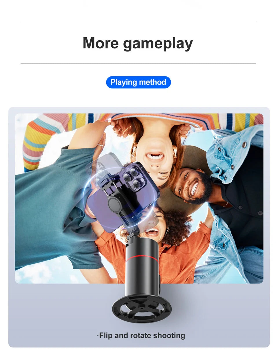 2025 NEW Gimbal Stabilizer Selfie Stick Foldable Wireless Tripod with Bluetooth Shutter Monopod for iPhone Android smartphone