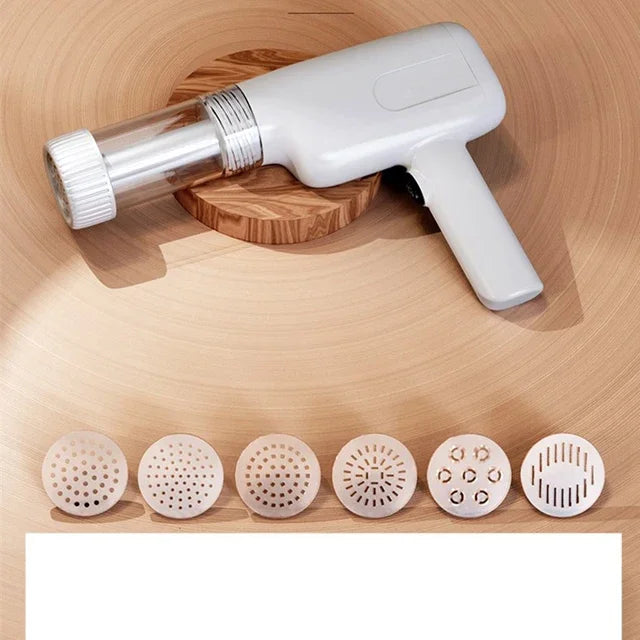 Wireless Pasta Noodle Maker 6 Molds Pasta Machine Portable USB Rechargeable 1800mAh Battery Utility Kitchen Gadget 제면기
