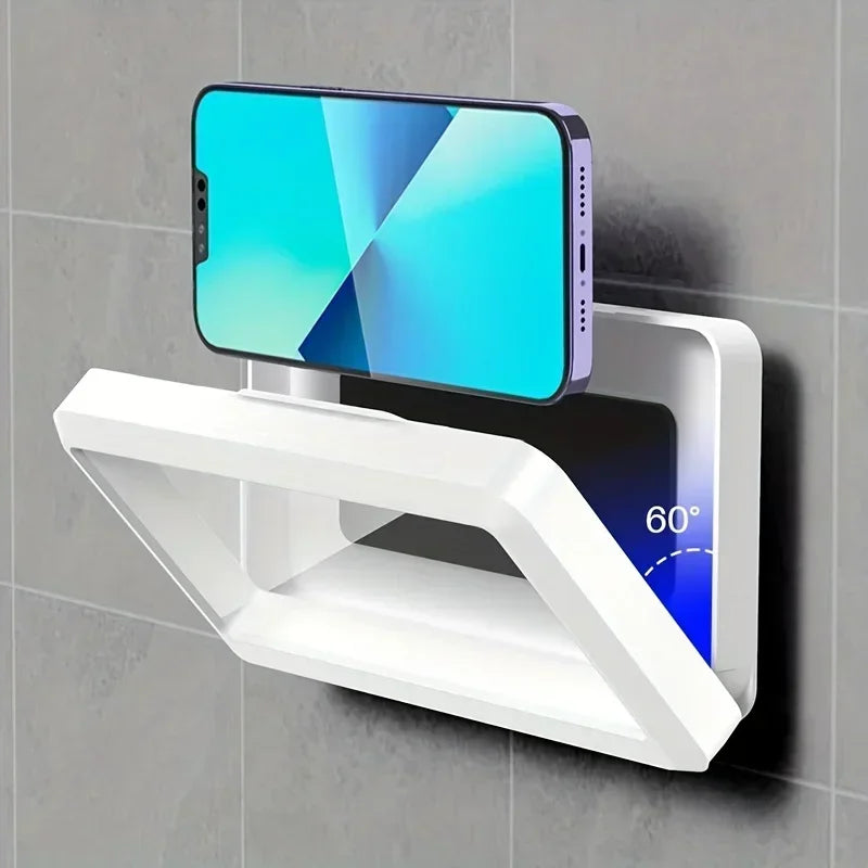 ftvae 360 Rotation Waterproof and Anti-fog Mobile Phone Case for Bathroom Shower Phone Holder Waterproof Can Be Touched Shower P