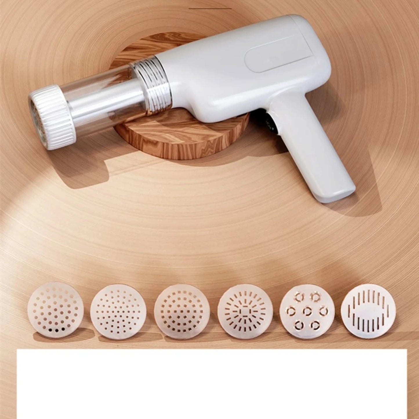 Wireless  Pasta Noodle Maker 6 Molds Pasta Machine Portable USB Rechargeable 1800mAh Battery Utility Kitchen Gadget 제면기