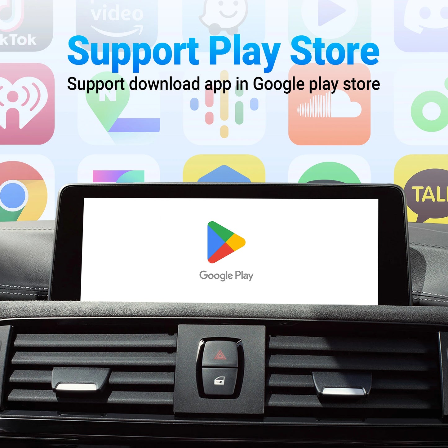 OTTOCAST P3 Android AI Box for Youtube Netflix Wireless CarPlay Android Auto TV Box for HDMI Out Car Accessories Gift for Men