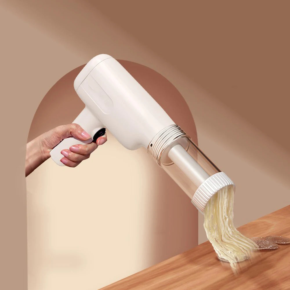 Wireless  Pasta Noodle Maker 6 Molds Pasta Machine Portable USB Rechargeable 1800mAh Battery Utility Kitchen Gadget 제면기