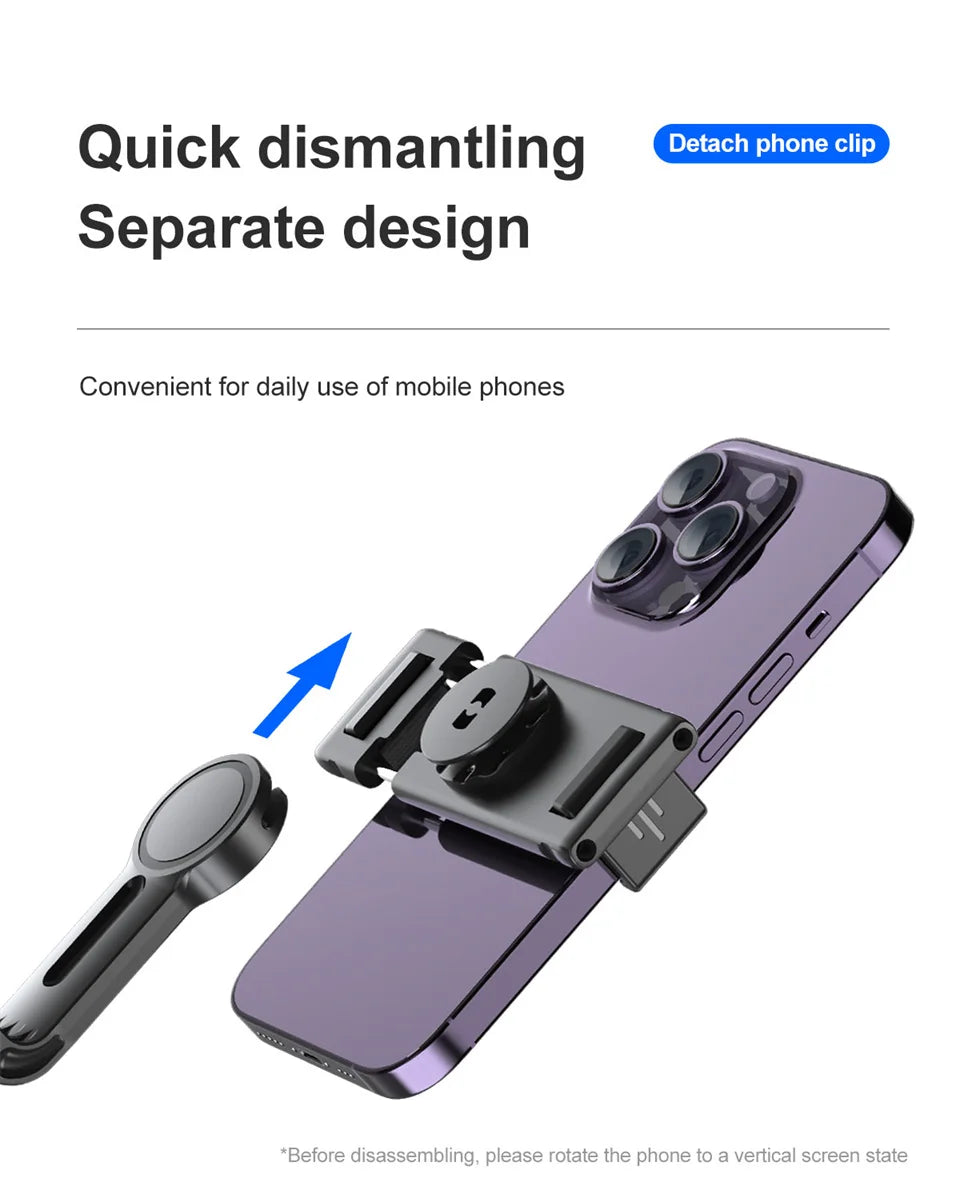2025 NEW Gimbal Stabilizer Selfie Stick Foldable Wireless Tripod with Bluetooth Shutter Monopod for iPhone Android smartphone