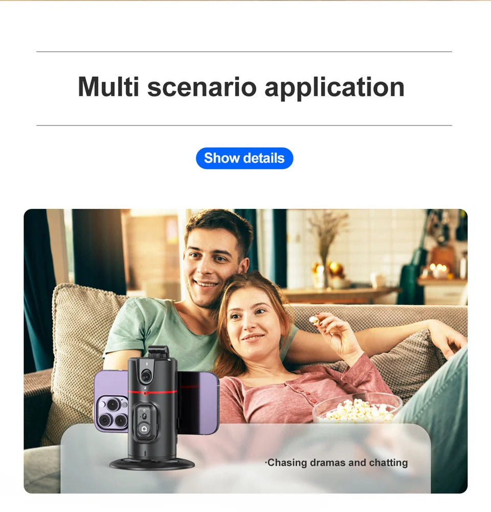 2025 NEW Gimbal Stabilizer Selfie Stick Foldable Wireless Tripod with Bluetooth Shutter Monopod for iPhone Android smartphone